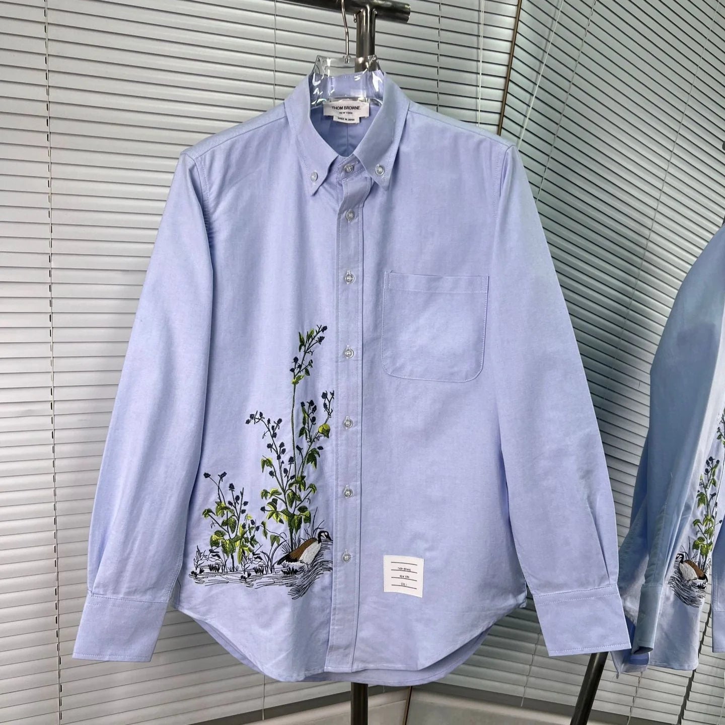 2025SS   Embroidered Oxford Shirt