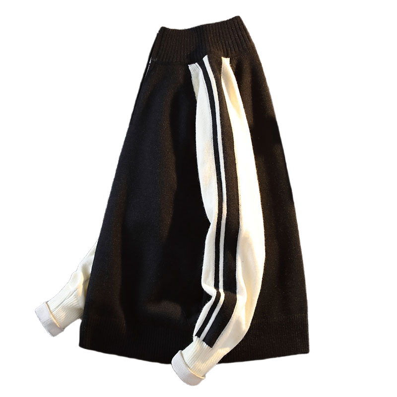 2025SS Stand collar sweater THOM TREND