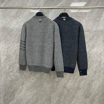 2025SS Snowflake Chunky Knit Cardigan