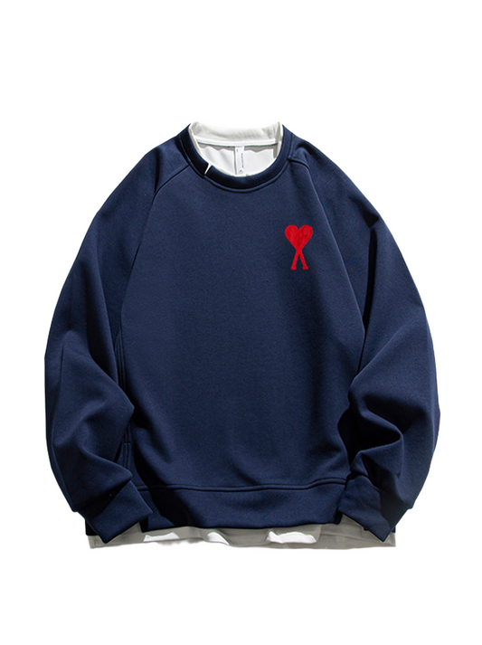 Faux two-piece hoodie THOM TREND