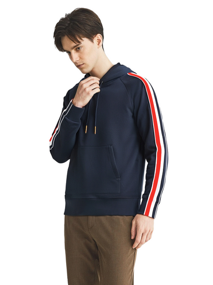 2025SS  Color-blocked hoodie