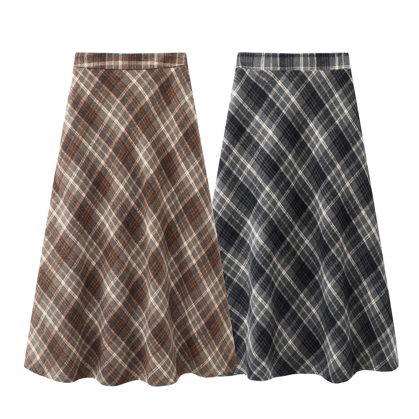 2025SS Plaid skirt THOM TREND