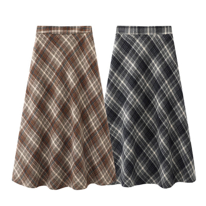 2025SS Plaid skirt THOM TREND