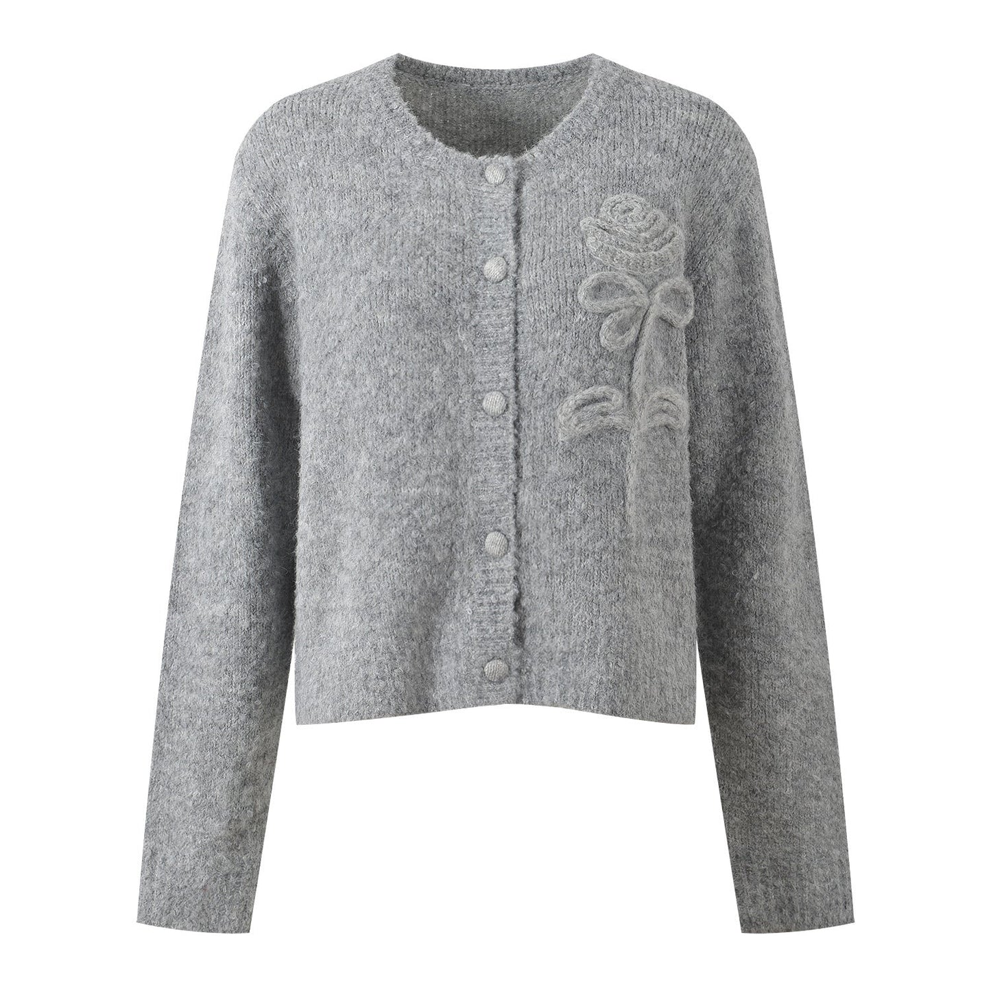 2025SS Rose Cardigan Jacket THOM TREND