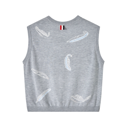 2025SS Feather vest