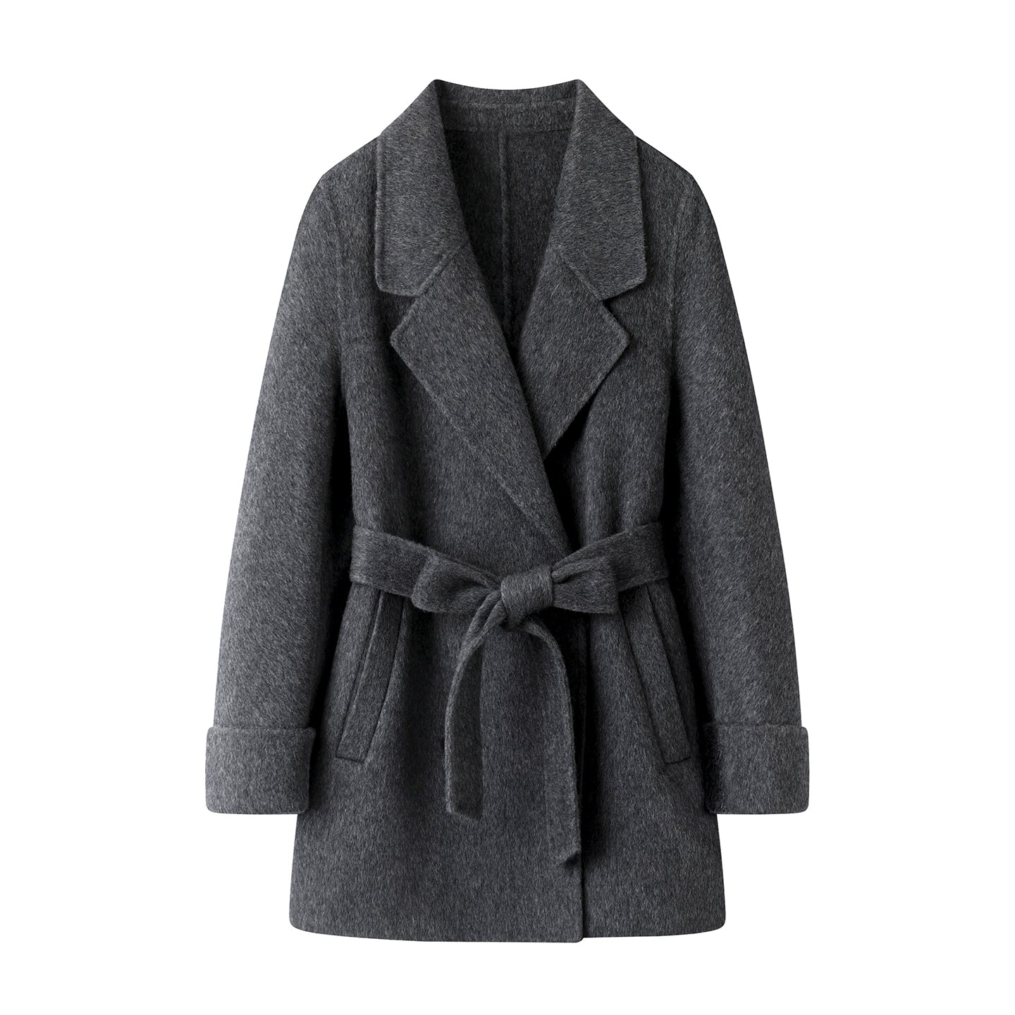 2025SS Double-breasted woolen coat THOM TREND