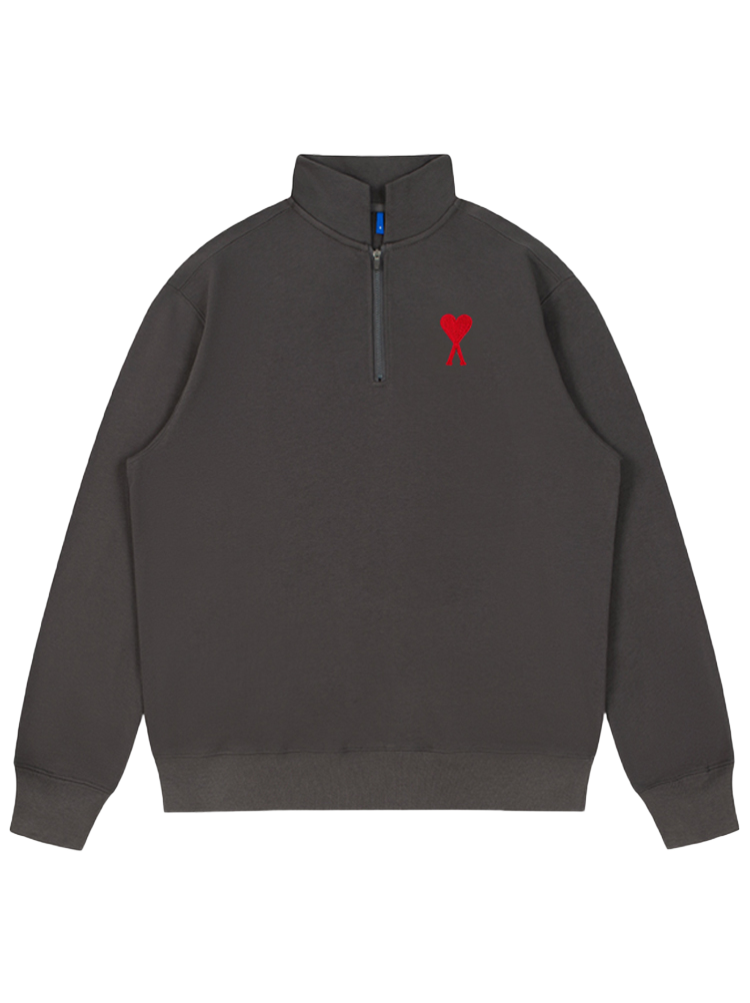 Half-zip hoodie THOM TREND