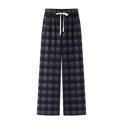 2025SS Plaid brushed trousers THOM TREND