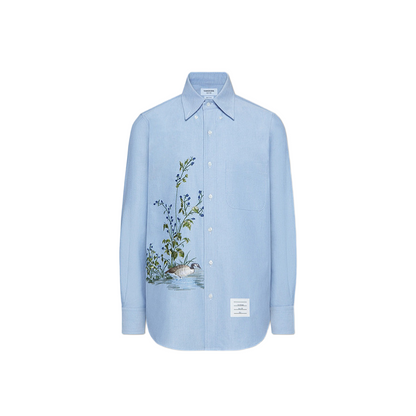 2025SS   Embroidered Oxford Shirt