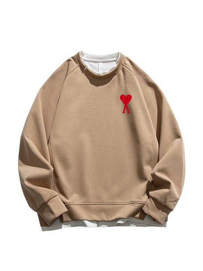 Faux two-piece hoodie THOM TREND