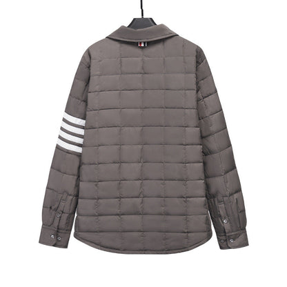 2025SSS Plaid four-bar jacket THOM TREND