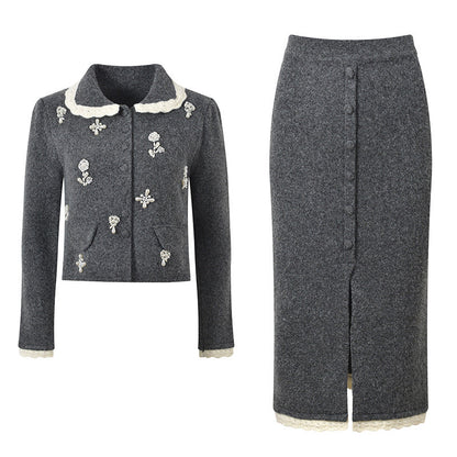 2025SS Women's full skirt suit THOM TREND