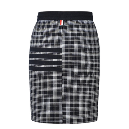 2025SS Plaid striped skirt THOM TREND