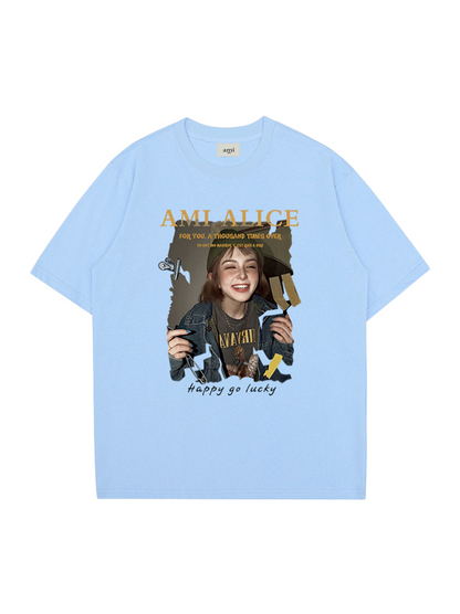 Unisex retro short-sleeved shirt THOM TREND