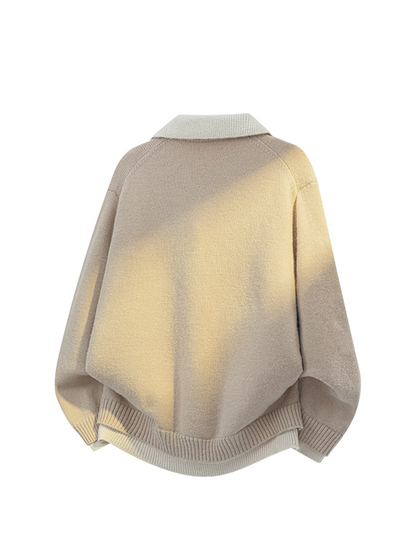 Faux two-piece sweater THOM TREND