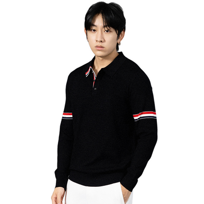 2025SS Unisex lapel sweater THOM TREND