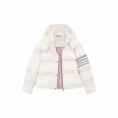 Women's hooded down jacket THOM TREND