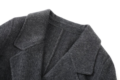 2025SS Double-breasted woolen coat THOM TREND