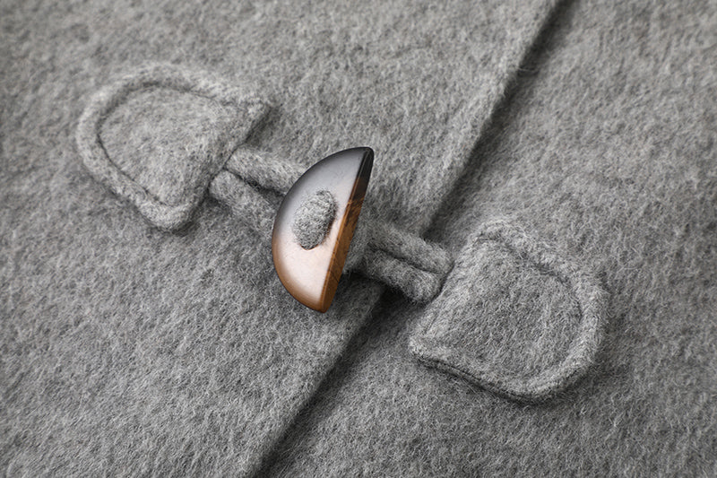 2025SS Double-faced hooded wool coat THOM TREND