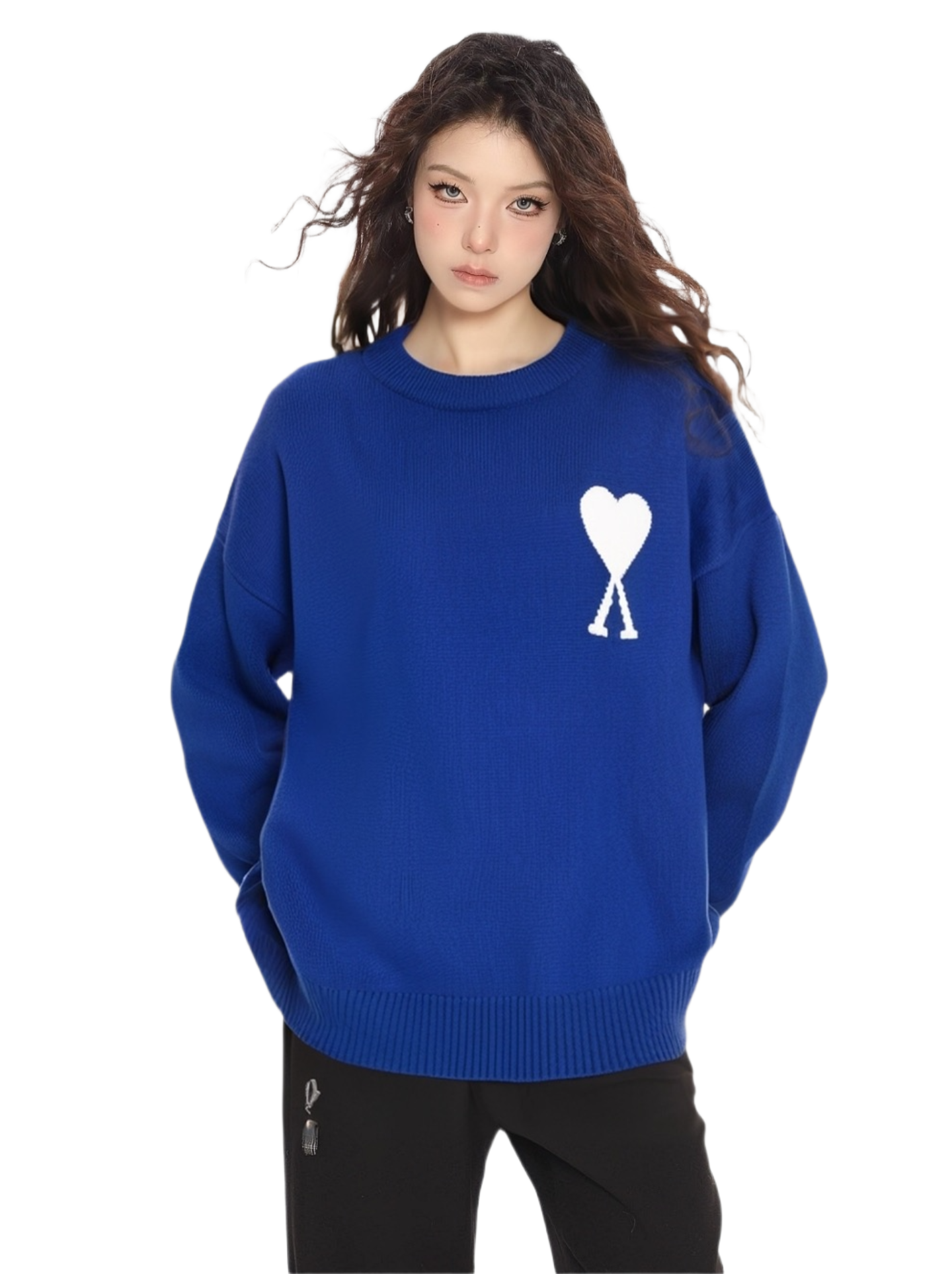 Unisex Heart-Shaped Sweater THOM TREND