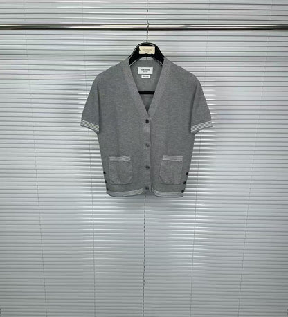 2025SS  V-neck short sleeves THOM TREND