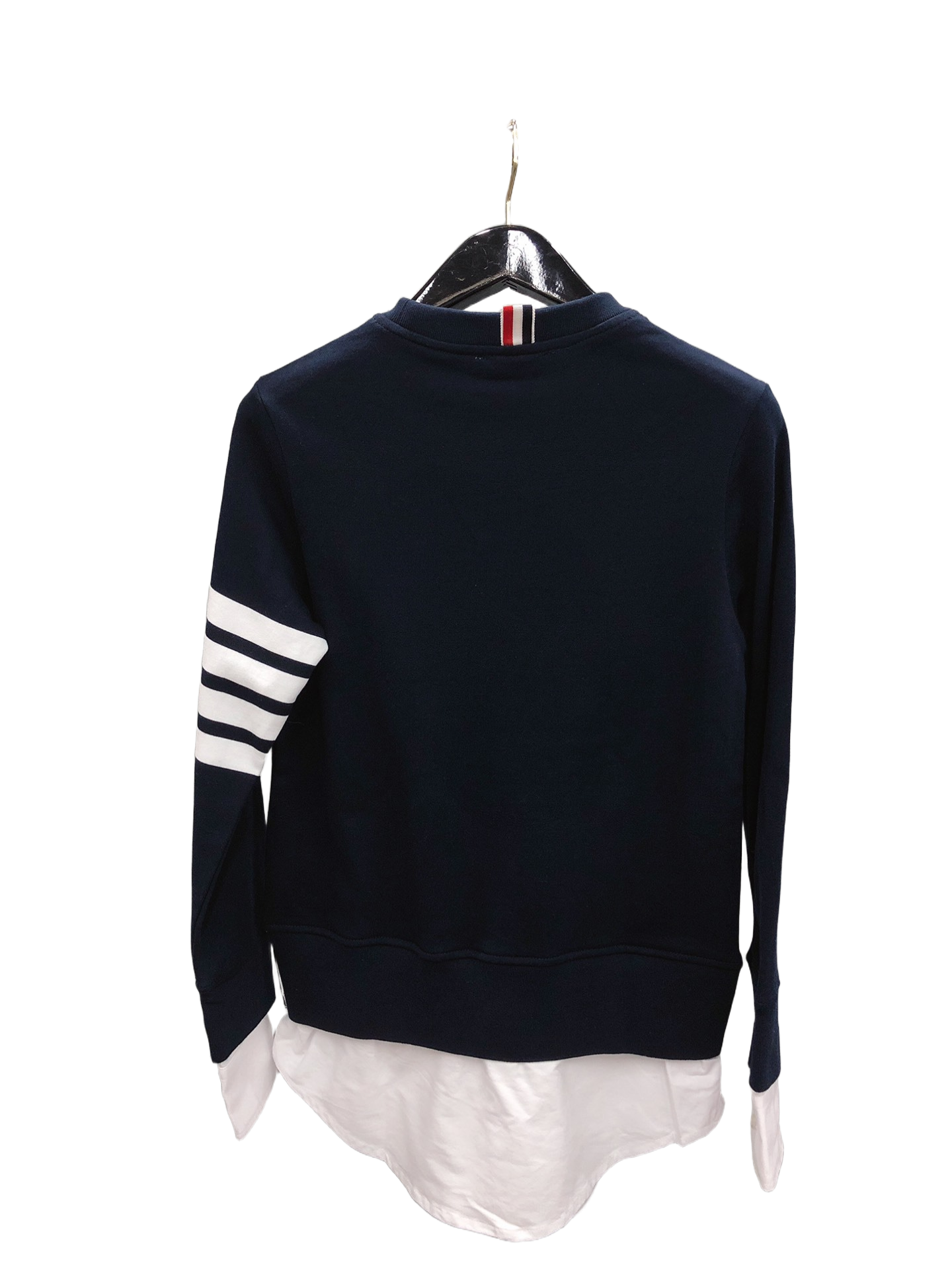 2025SS Unisex fake two-piece sweatshirt THOM TREND