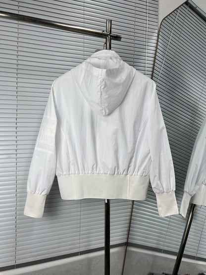 2025SS striped zip-up jacket THOM TREND