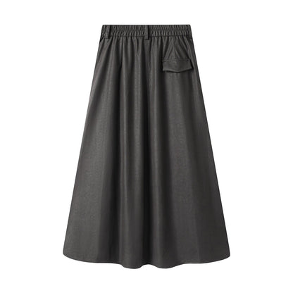 2025SS leather skirt THOM TREND
