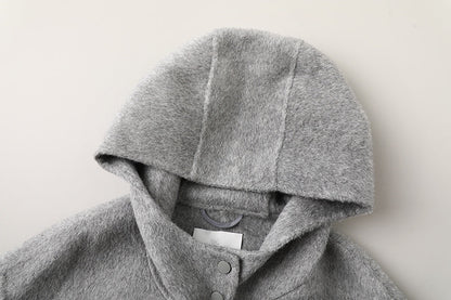 2025SS Double-faced hooded wool coat THOM TREND