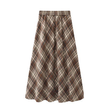 2025SS Plaid skirt THOM TREND