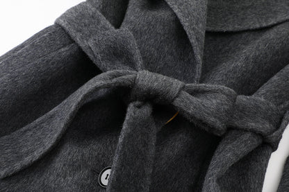 2025SS Double-breasted woolen coat THOM TREND