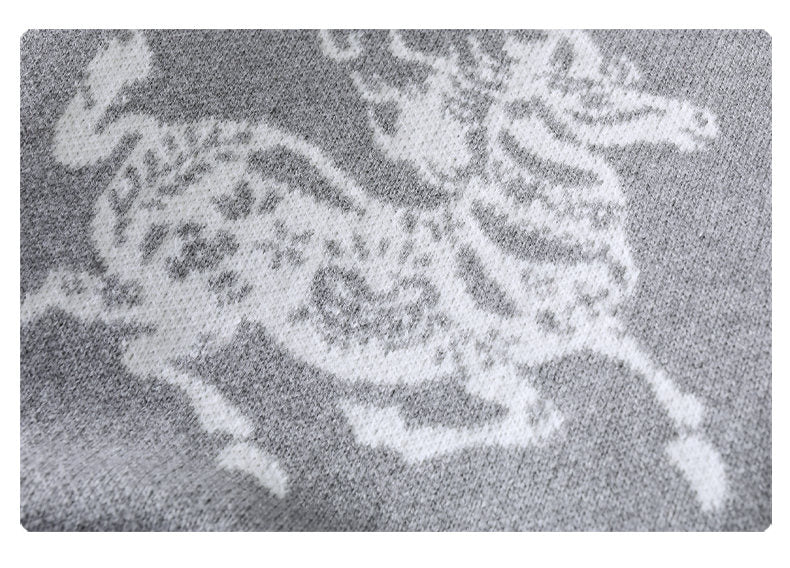 2025SS Horse zodiac sweater