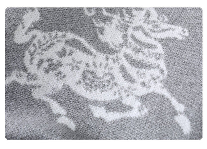 2025SS Horse zodiac sweater