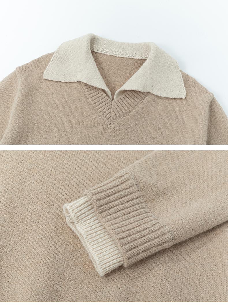 Faux two-piece sweater THOM TREND