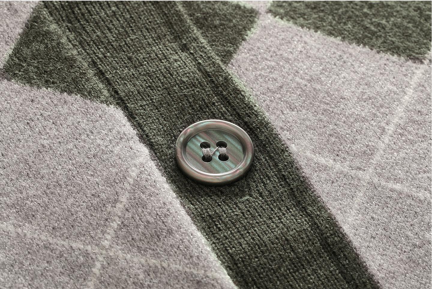 2025SS  Colorblock Cardigan Sweater THOM TREND