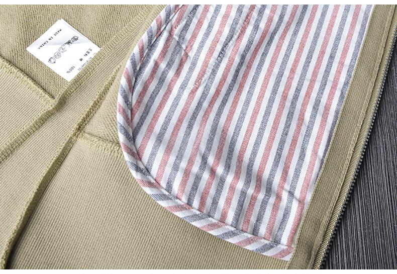 2025SS  Khaki hoodie THOM TREND