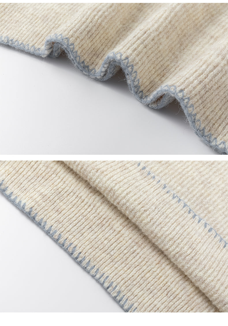 American Henley Collar Sweater THOM TREND