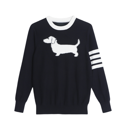 2025SS Puppy Crew Neck Sweater THOM TREND