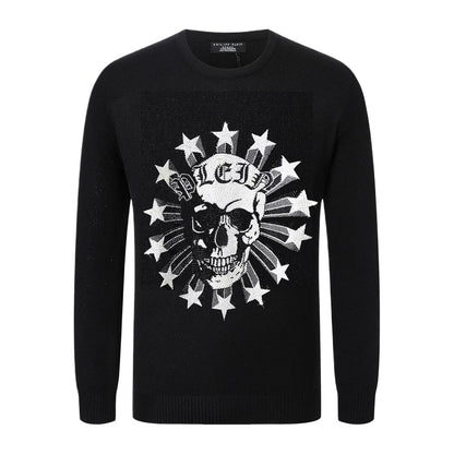 PIein Black Fleece Sweatshirt