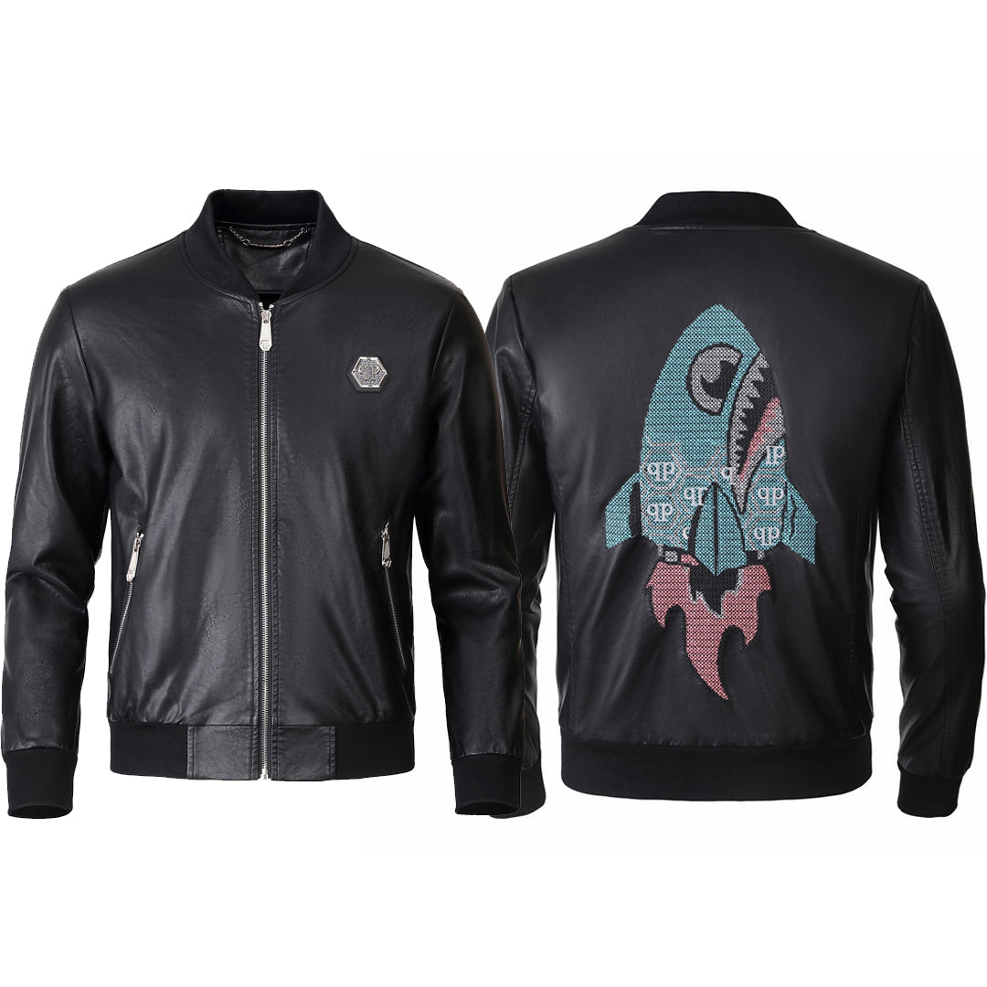 New-2025ss Man Cowhide Jacket