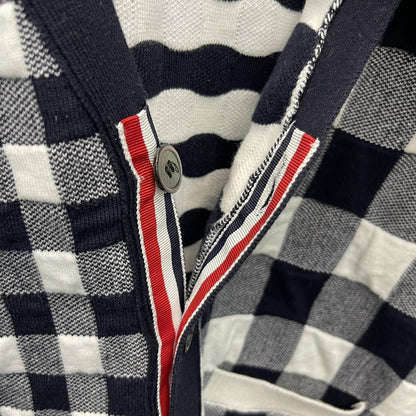 2025SS  Checkerboard cardigan THOM TREND