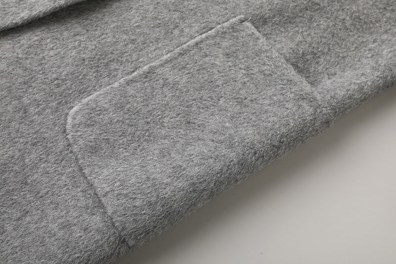 2025SS Double-faced hooded wool coat THOM TREND