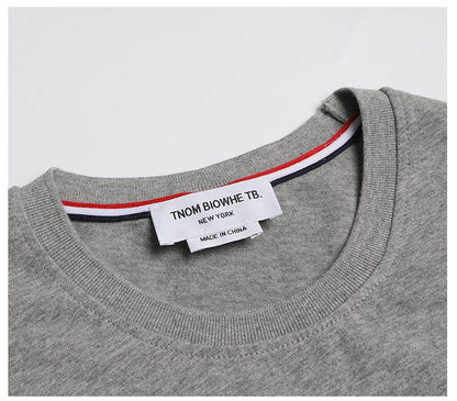 2025SS Double-sleeved ribbon T-shirt