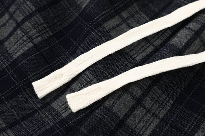 2025SS Plaid brushed trousers THOM TREND