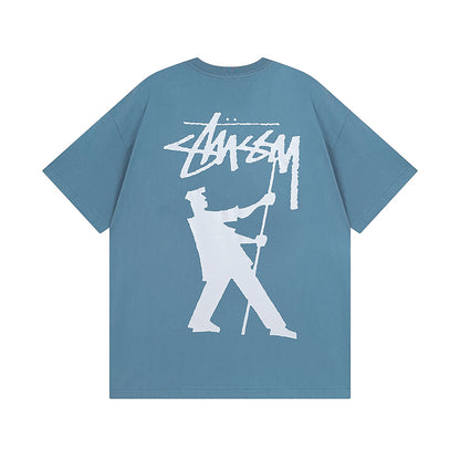 cartoon print T-shirt