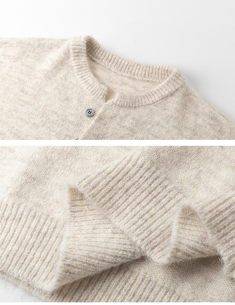 American Henley Collar Sweater THOM TREND