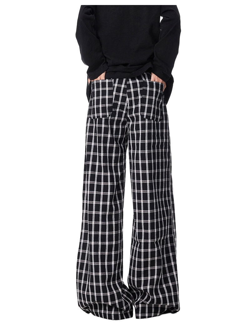 Unisex plaid pants THOM TREND