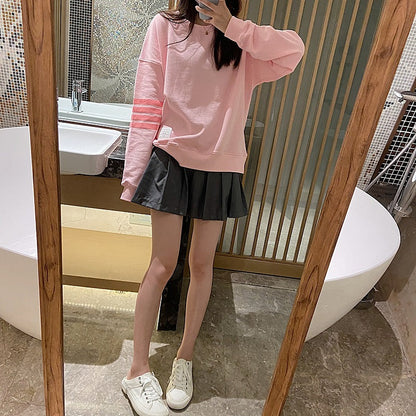 2025SS  Pink sweatshirt THOM TREND