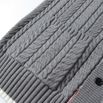 2025SS  wool patchwork cardigan THOM TREND