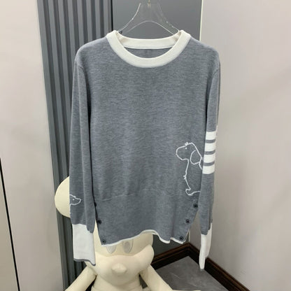 2025SS  Double Dog Pullover Sweater THOM TREND